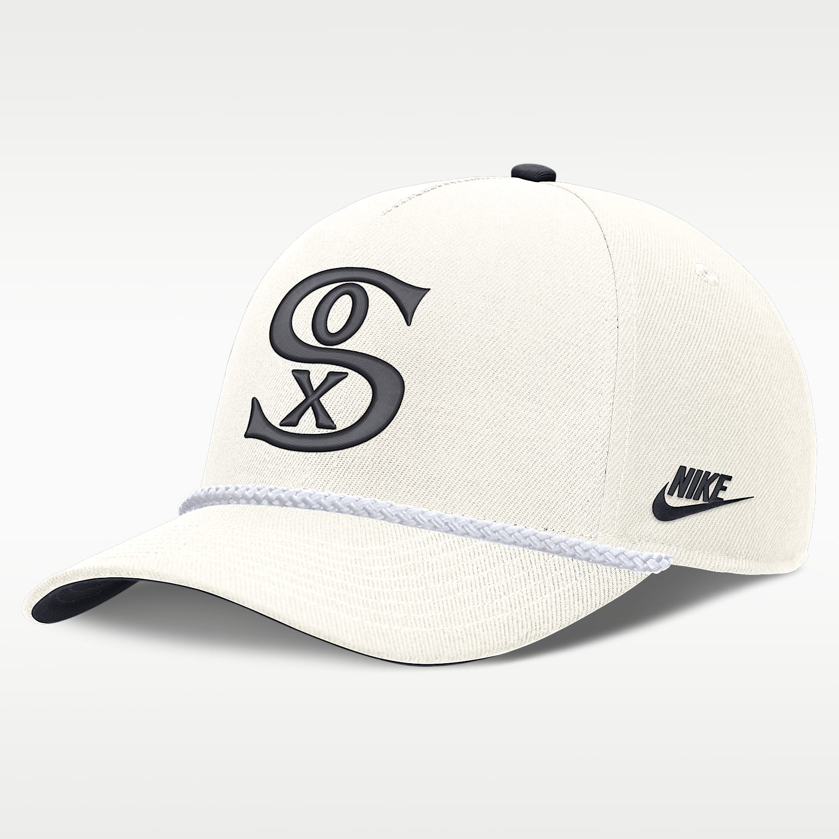 Chicago White Sox Cooperstown Rise Men's Nike MLB Adjustable Hat Chicago White Sox Cooperstown Rise Men's Nike MLB Adjustable Hat